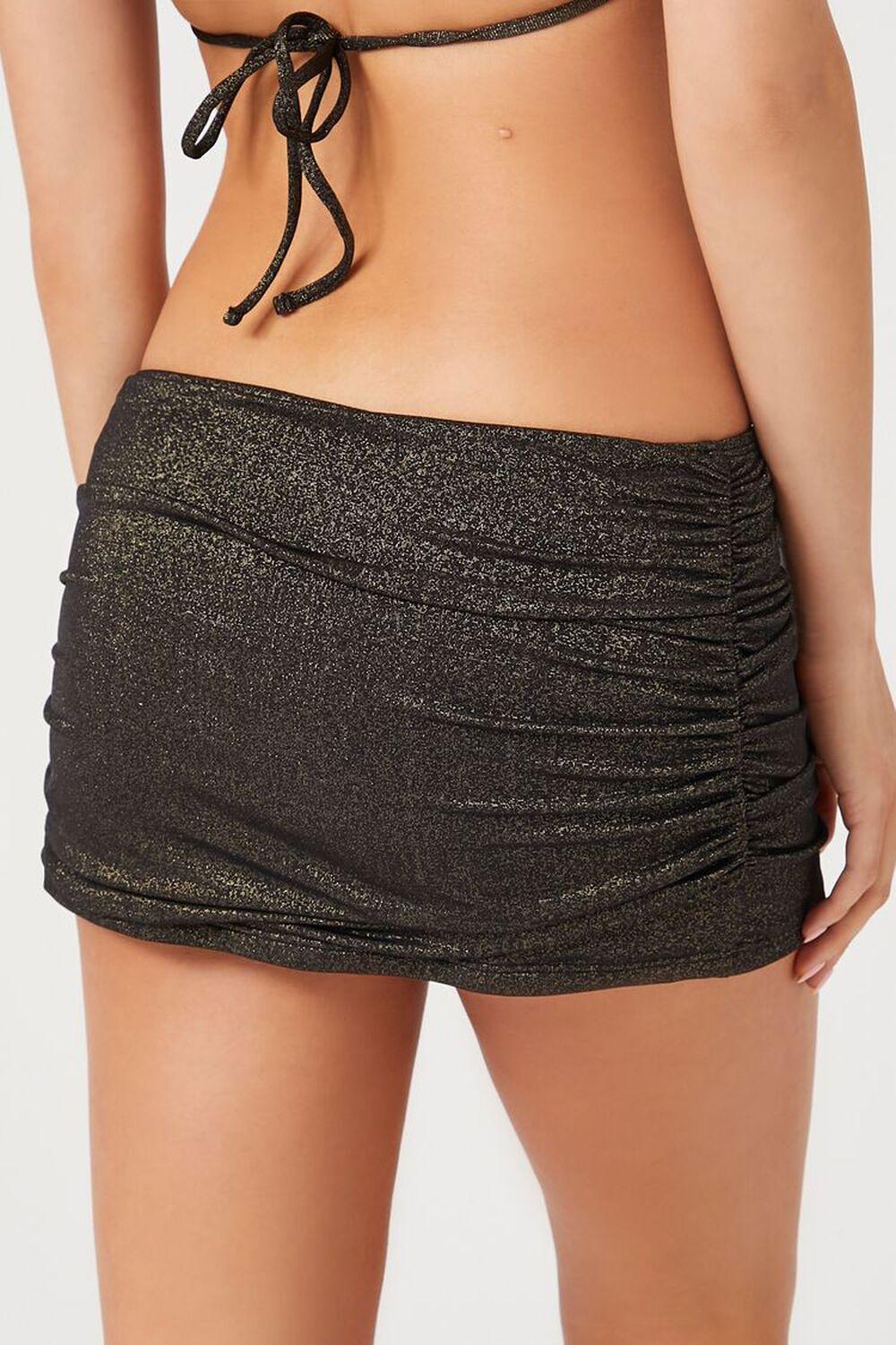 Glitter Knit Swim Cover-Up Skirt | Forever 21 Product Image