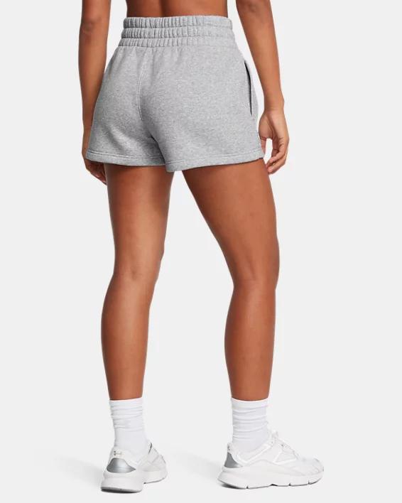 UA Icon Fleece Boxer Womens 2.75 Shorts Product Image