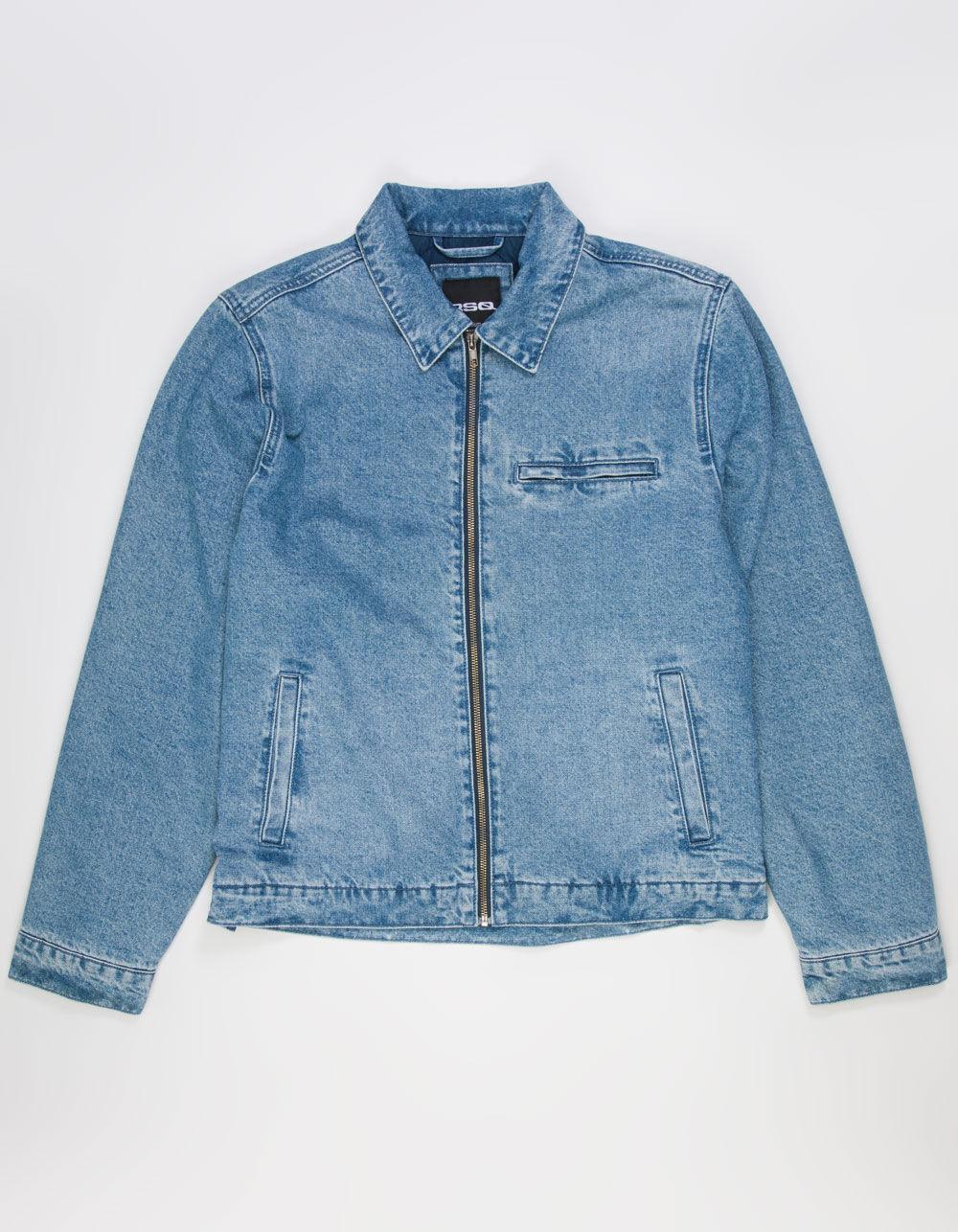 RSQ Mens Denim Workwear Jacket Product Image