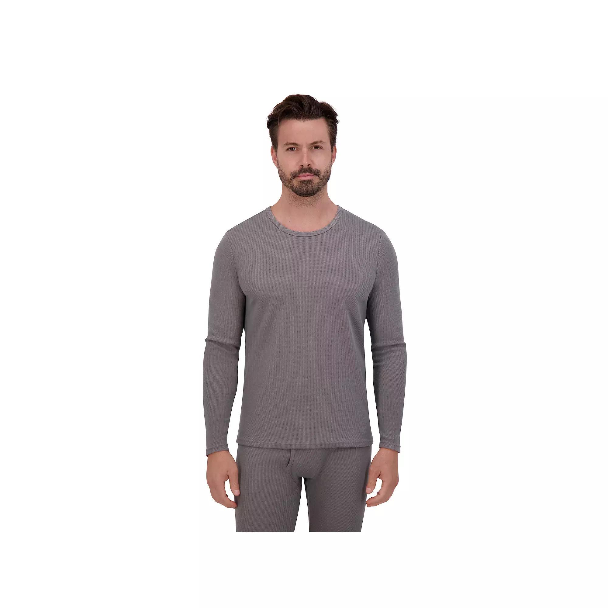 Men's ZeroXposur WAFFLE PRO Waffle Knit Base Layer Top, Size: Medium, Grey Product Image