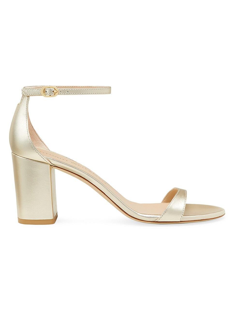 Stuart Weitzman Womens Nudist Block 75 Sandals Product Image