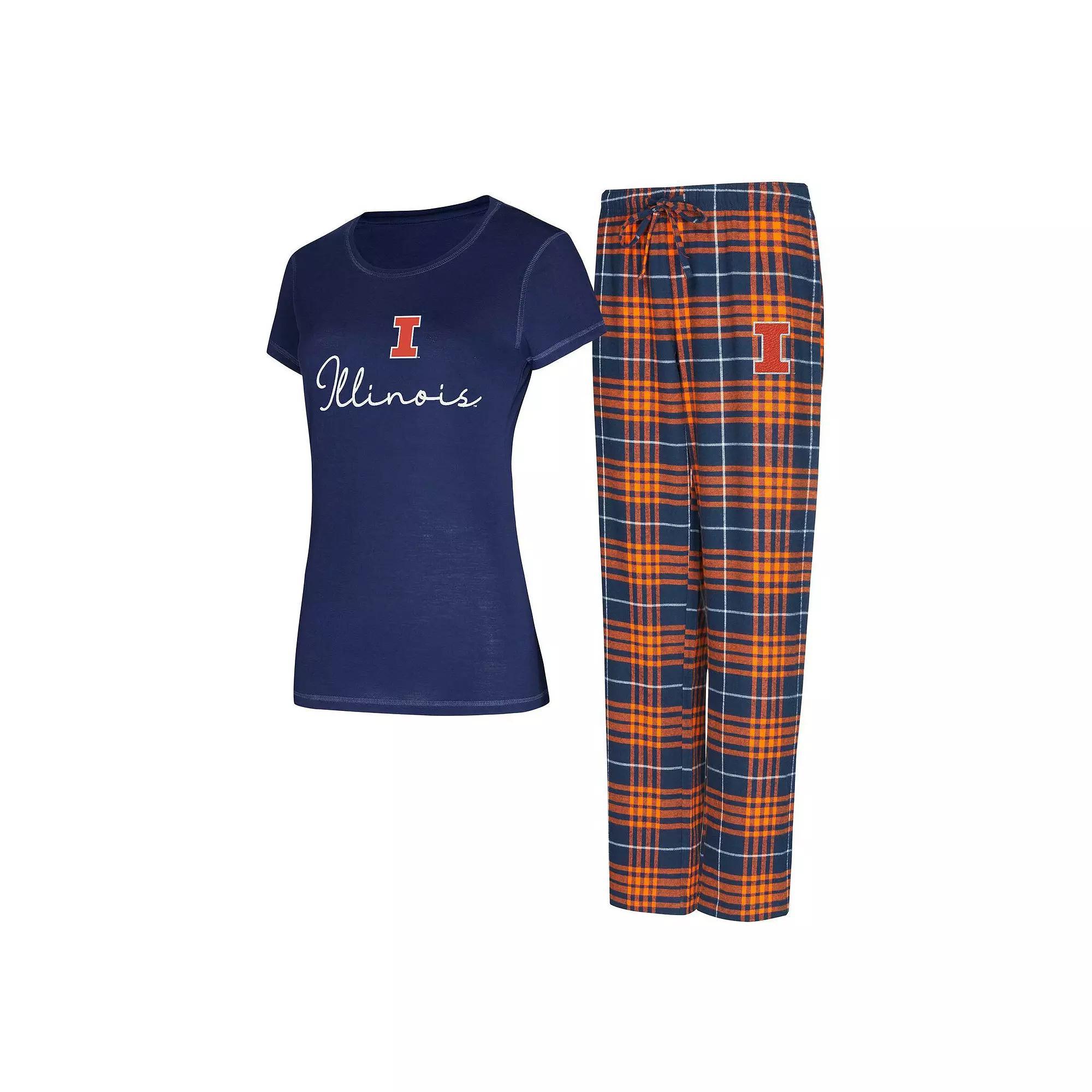 Women's Concepts Sport Dallas Cowboys Vector T-Shirt & Flannel Pants Sleep Set, Size: Large, Blue Product Image