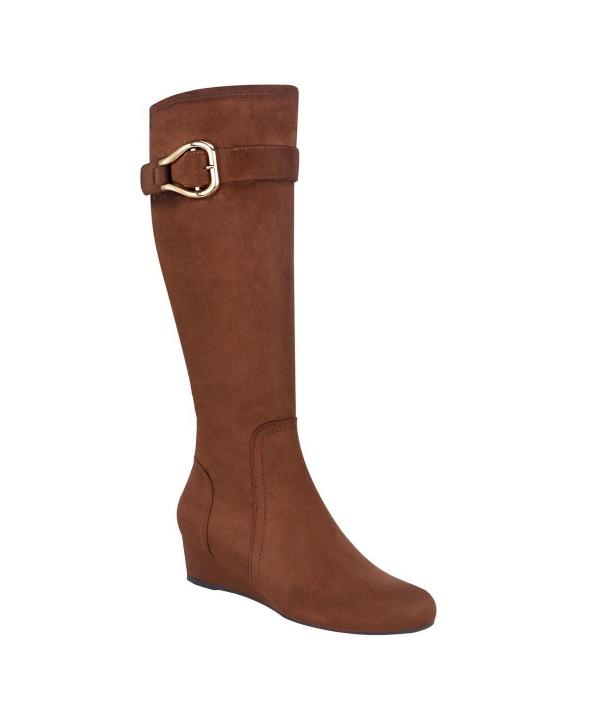 Journee Tru Comfort Foam™ Women's Ameylia Knee High Boots, Size: 12 W Wc, Ivory Product Image