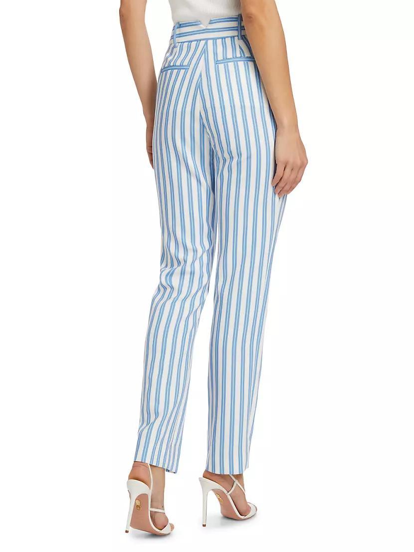 Eden Cigarette Striped Pants Product Image