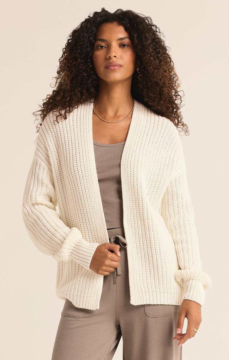 SUTTON RIB CARDIGAN Product Image