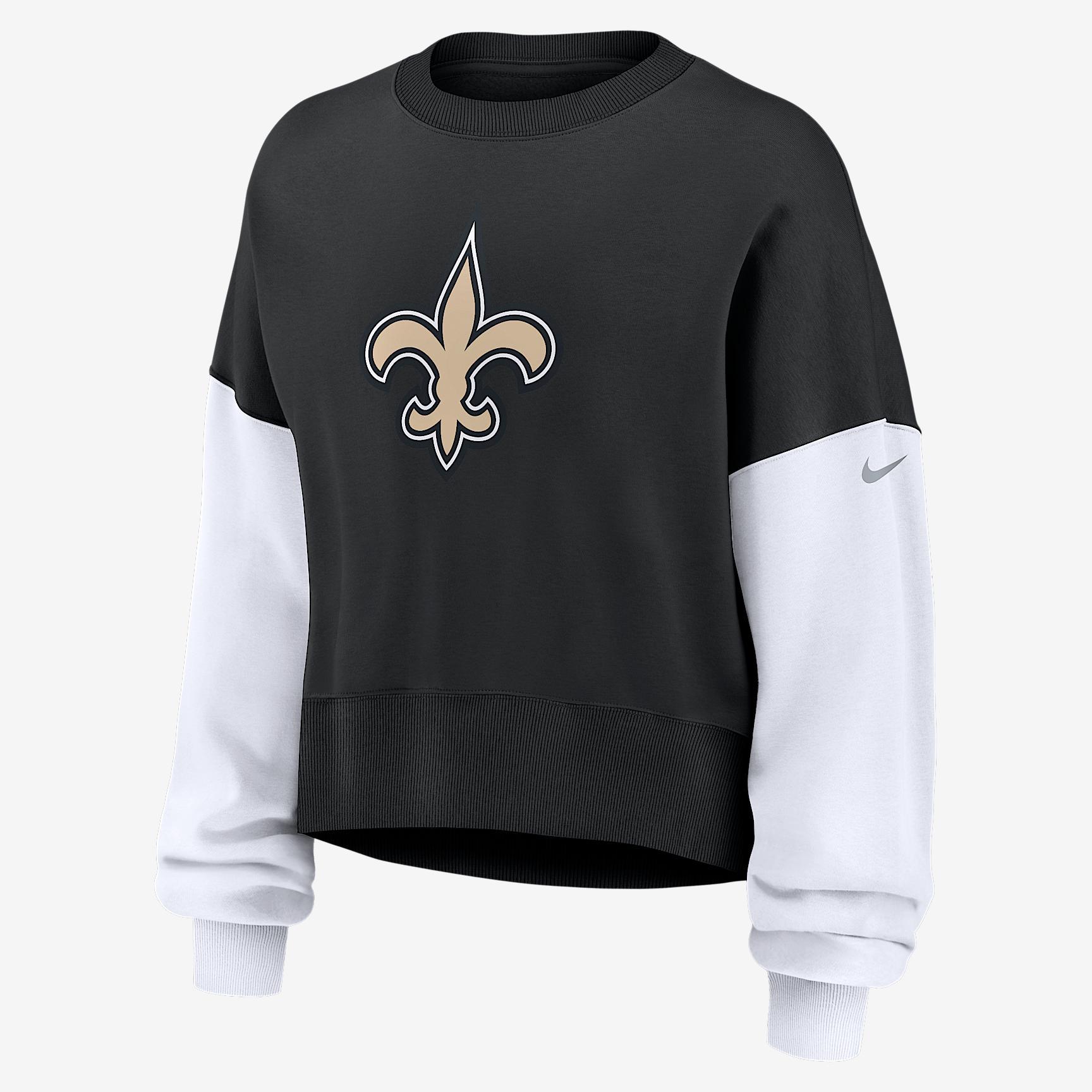 New Orleans Saints Women's Nike NFL Pullover Crew Product Image