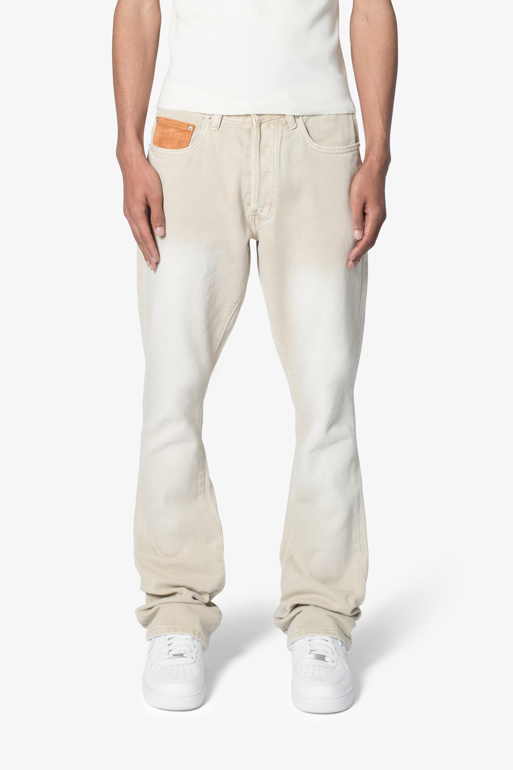 B375 Flare Denim - Light Tan Product Image