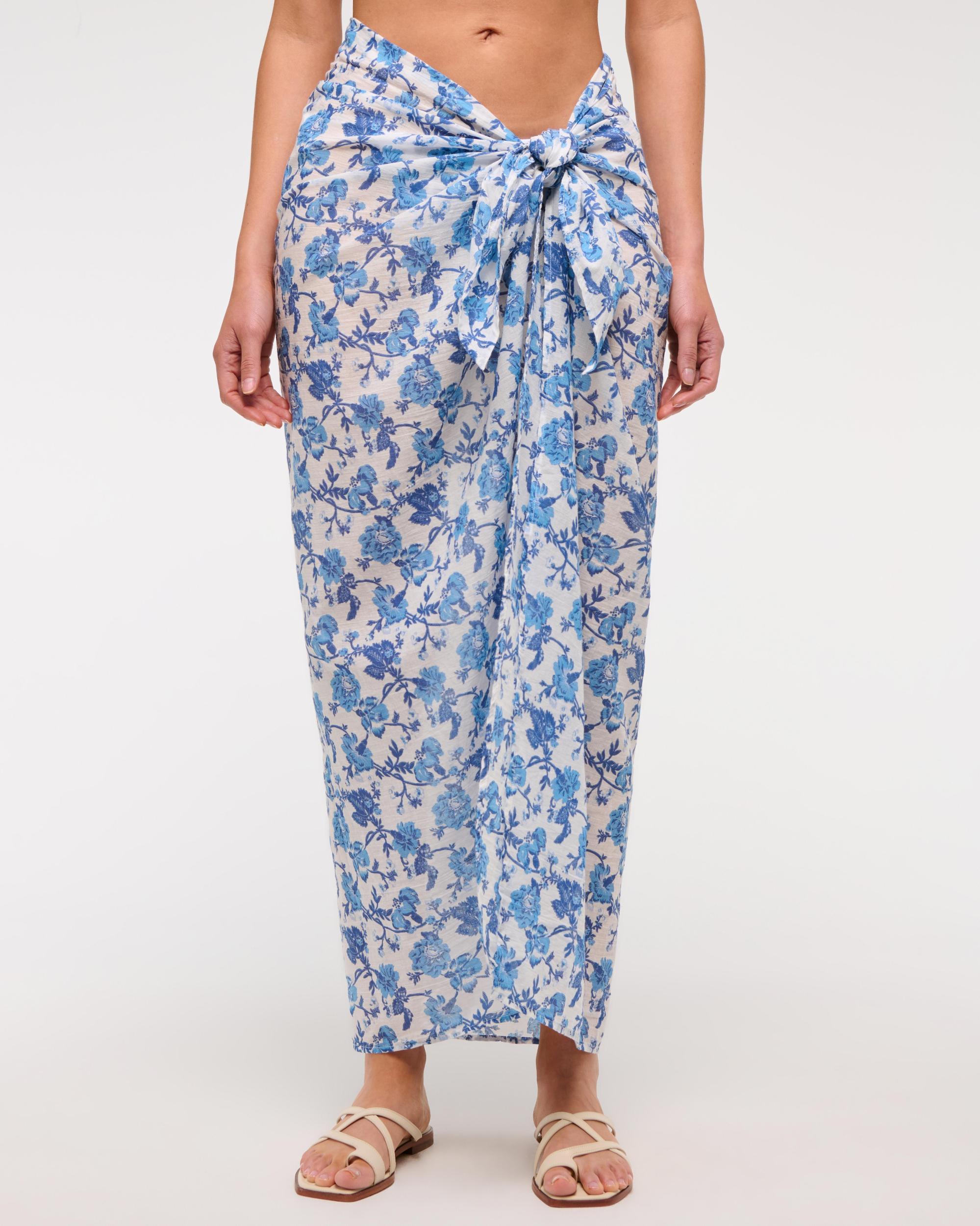 Long-Length Sarong Coverup Product Image