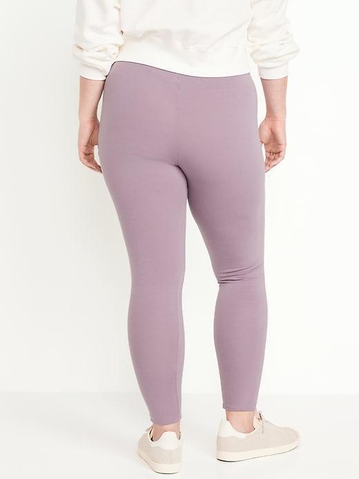 High-Waisted Jersey Leggings Product Image