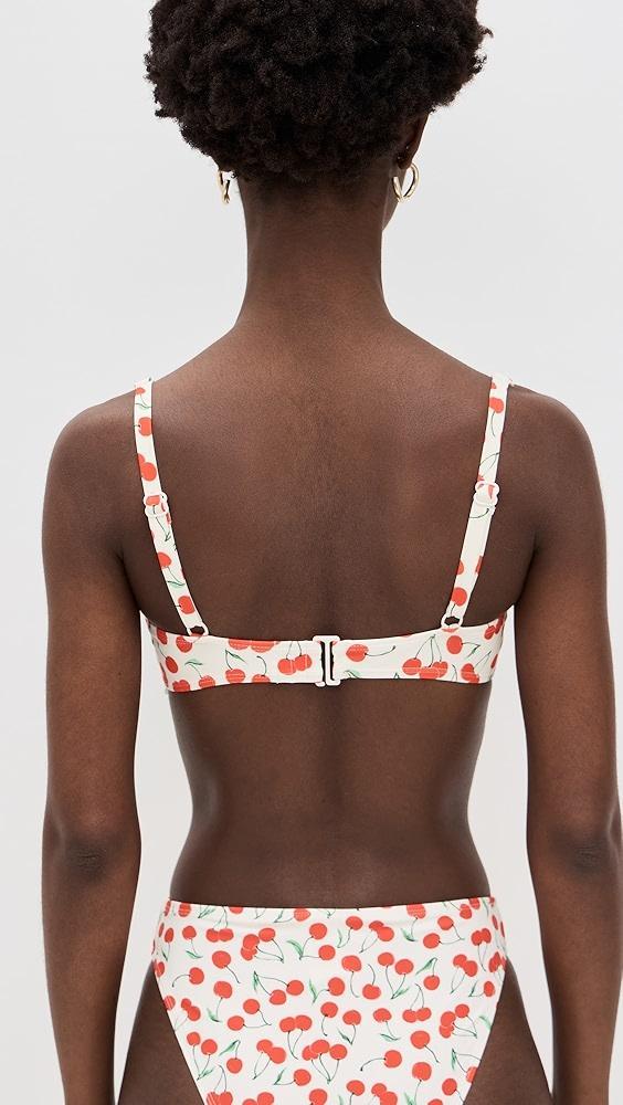 Good American Cherry Demi Support Top | Shopbop Product Image