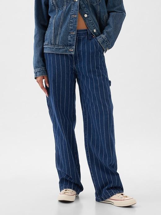 Mid Rise Corduroy '90s Loose Cargo Pants Product Image
