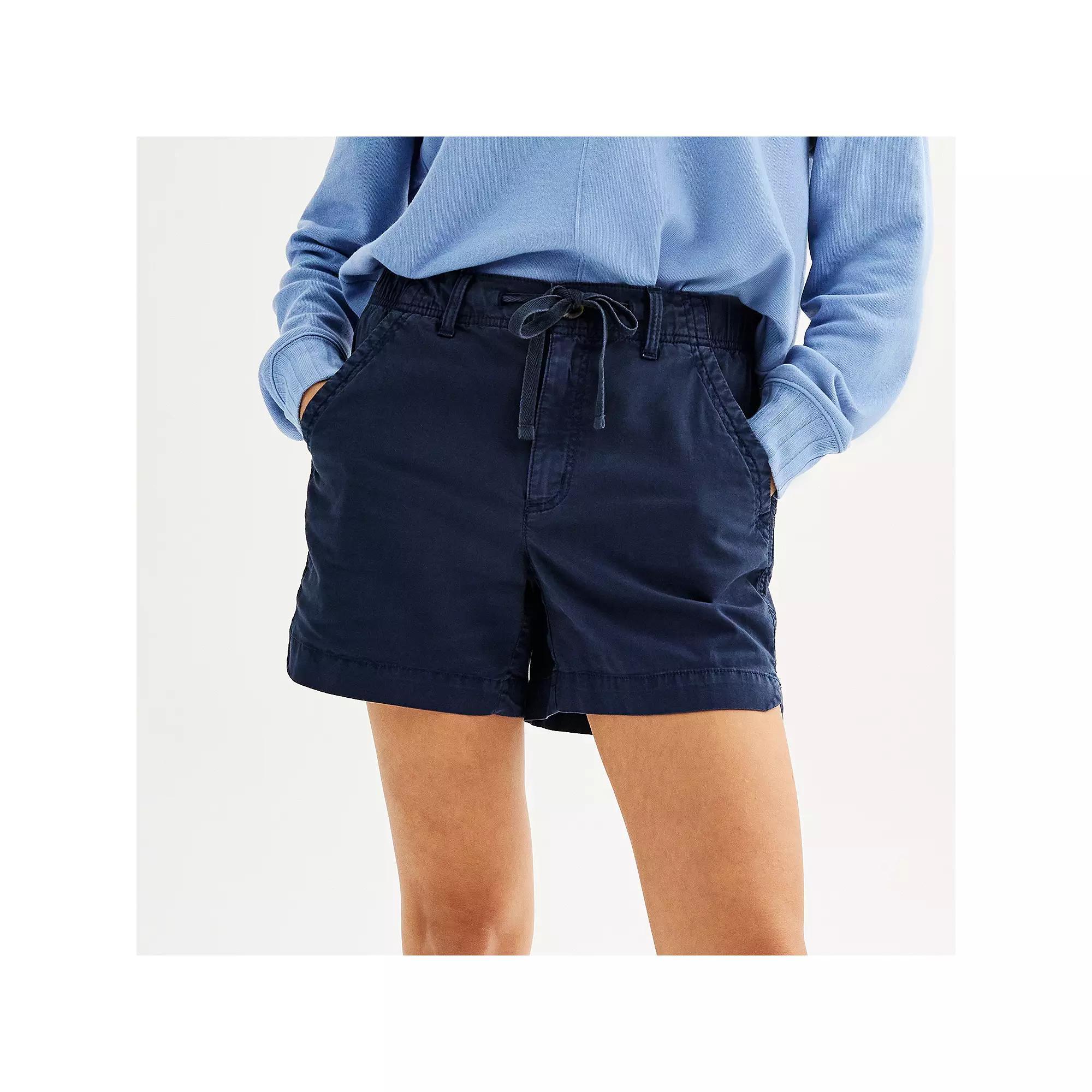 Women's Sonoma Goods For Life® Utility Shorts, Size: XL, Blue Tundra Product Image