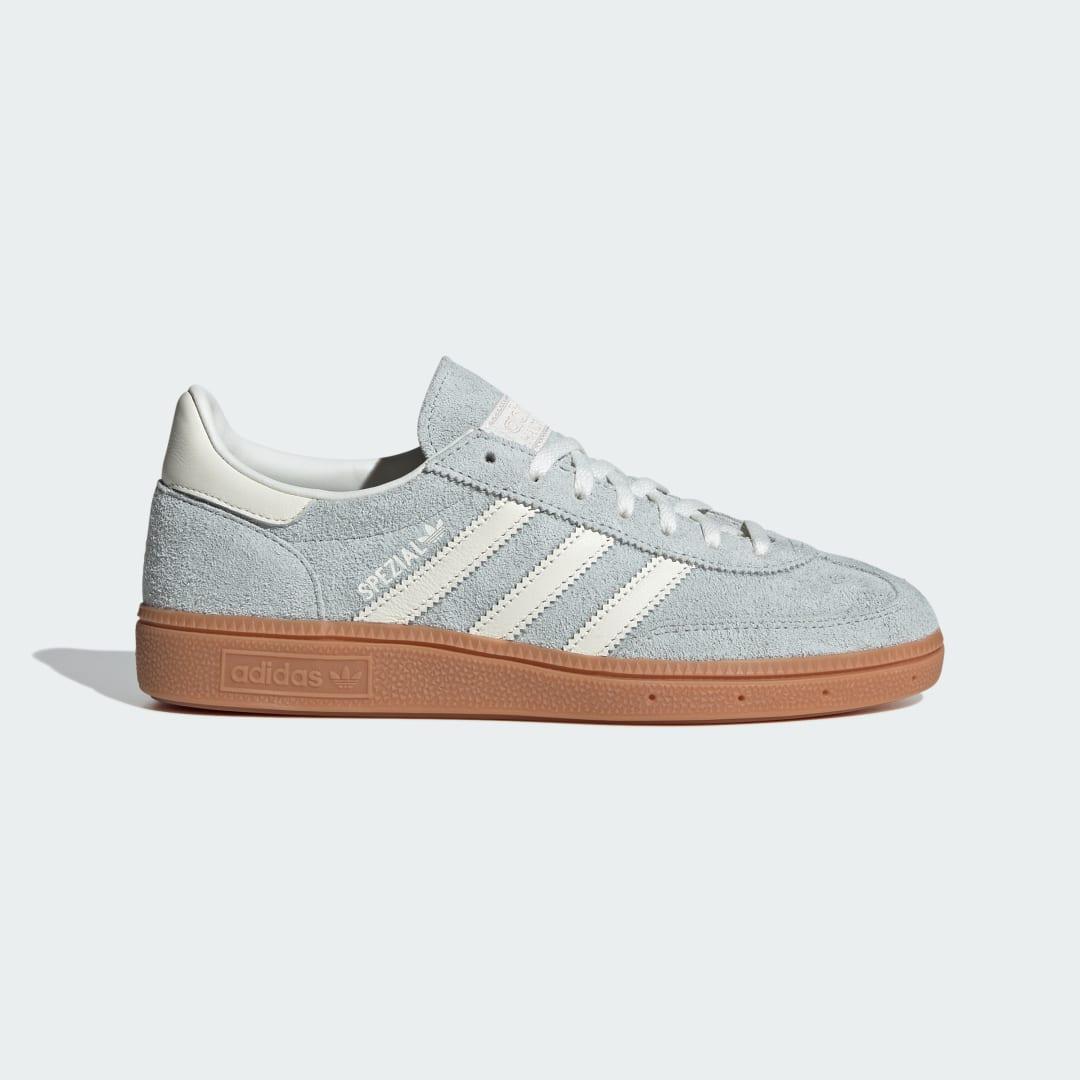 Womens adidas Handball Spezial Athletic Shoe - Wonder / Off White / Gum Product Image