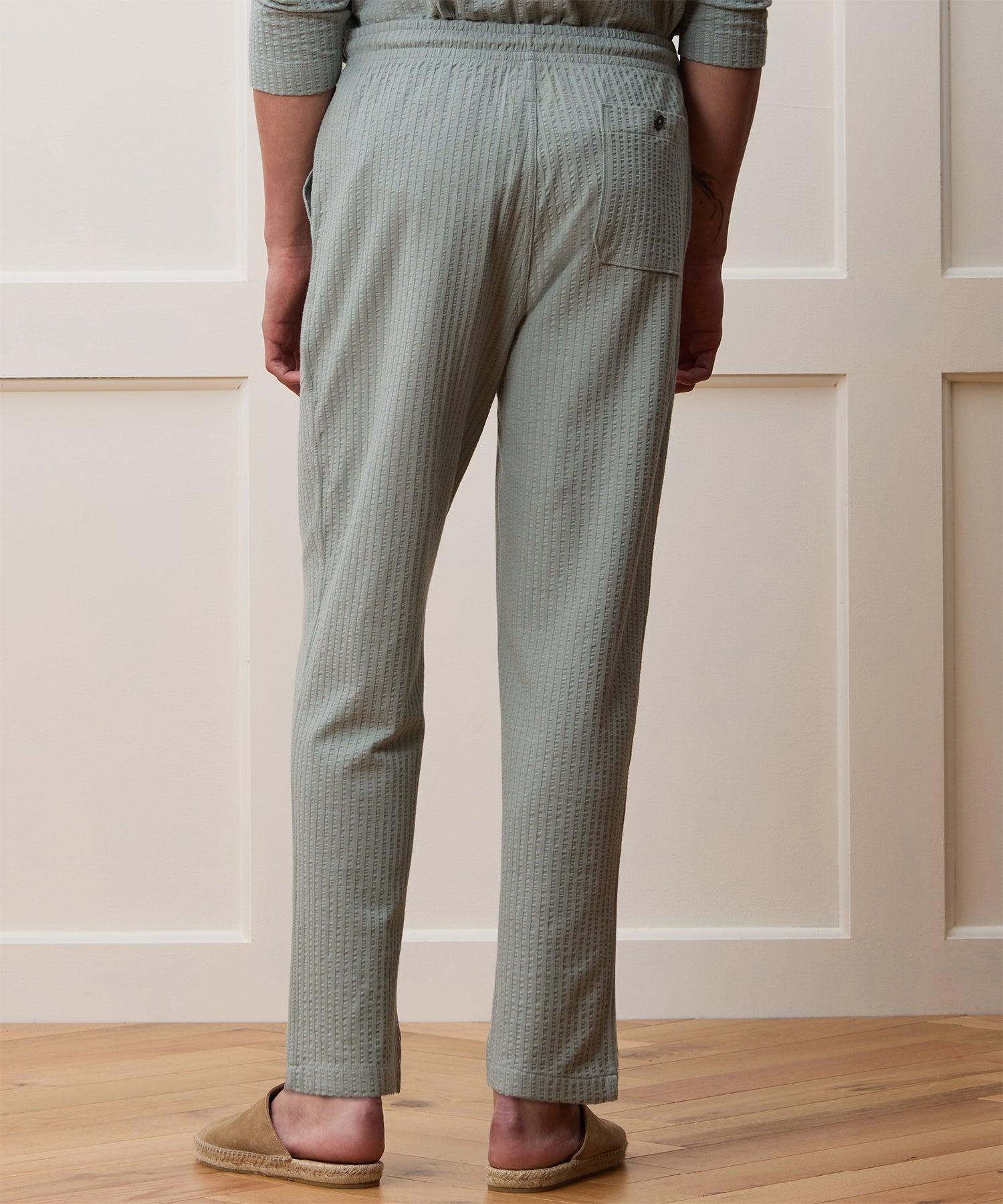 Relaxed Seersucker Pant Male Product Image