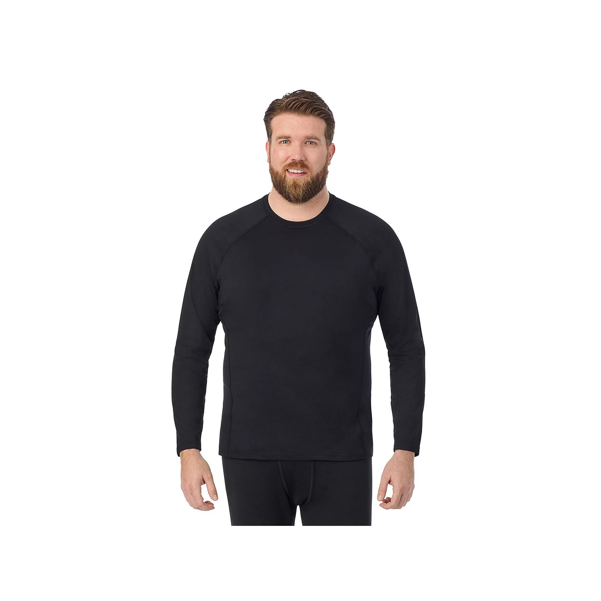 Big & Tall Cuddl Duds® Heavyweight ArctiCore Performance Base Layer Crew Top, Men's, Size: 3XB, Nickel Grey Product Image