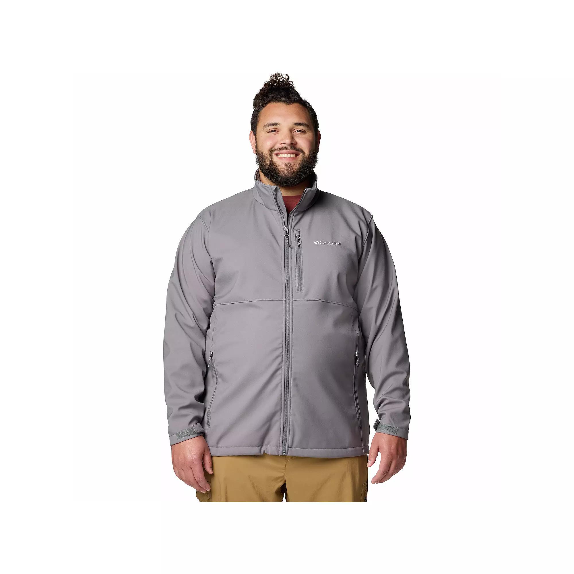 Men's Columbia Ascender Softshell Jacket, Size: XXL, City Gray Product Image
