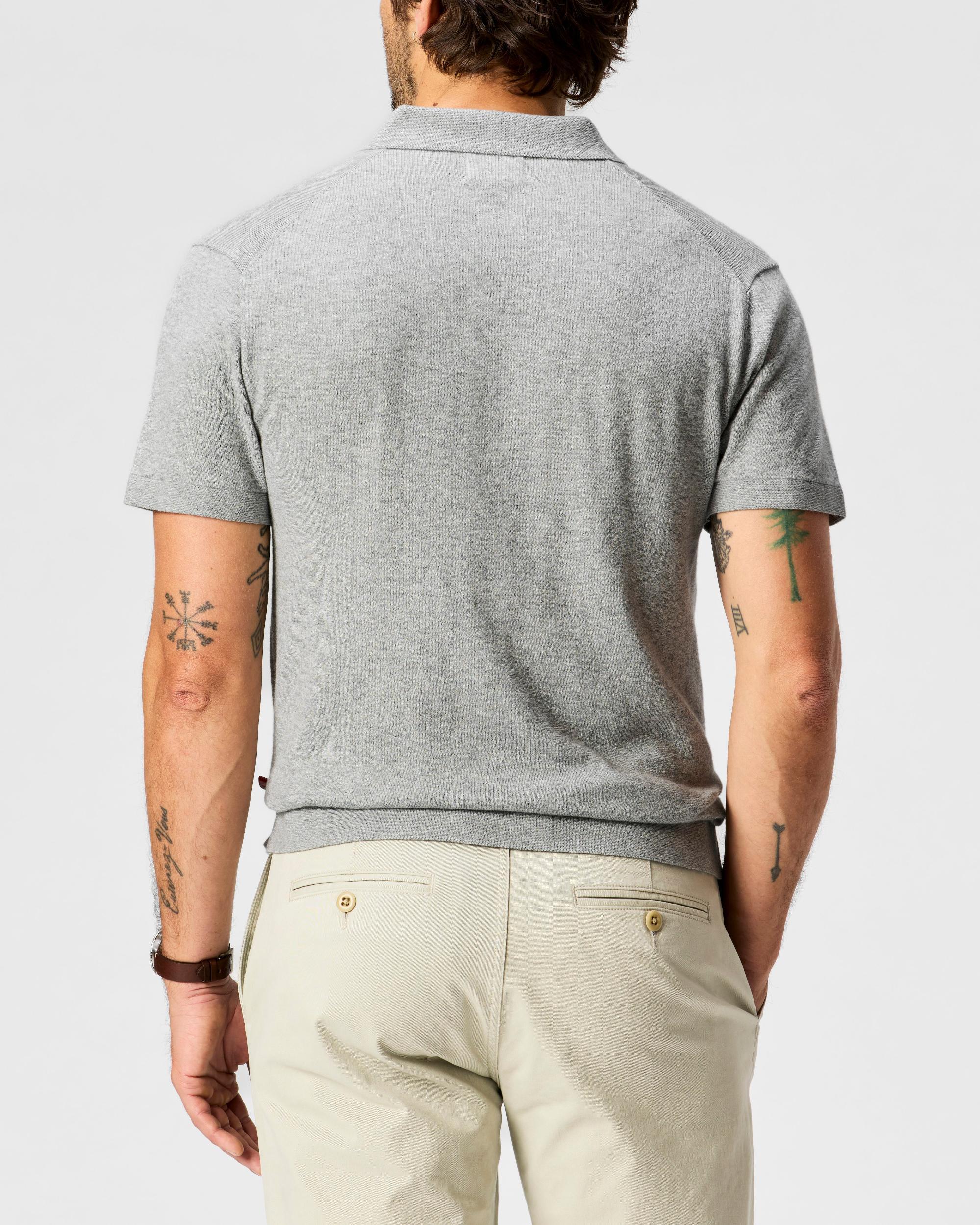 Cotton Cashmere Sweater Polo Product Image