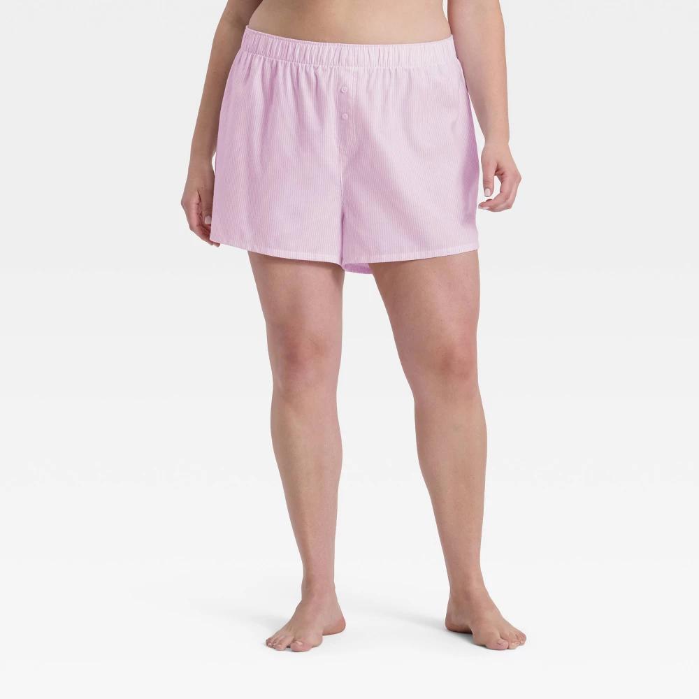 Women's Boxer Pajama Shorts - Wild Fable™ Product Image