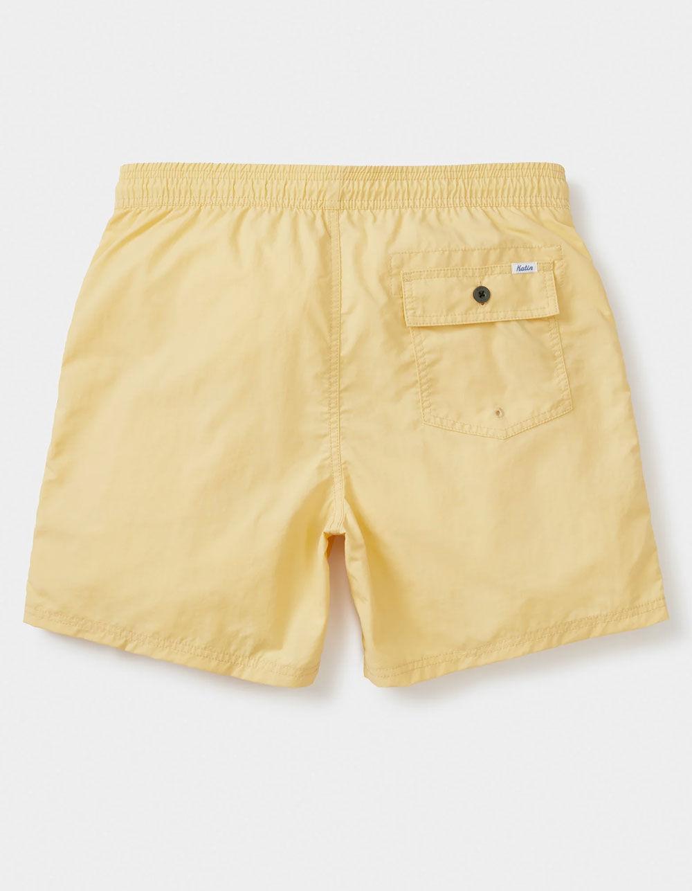 KATIN Poolside Mens Volley Shorts - PORT Product Image