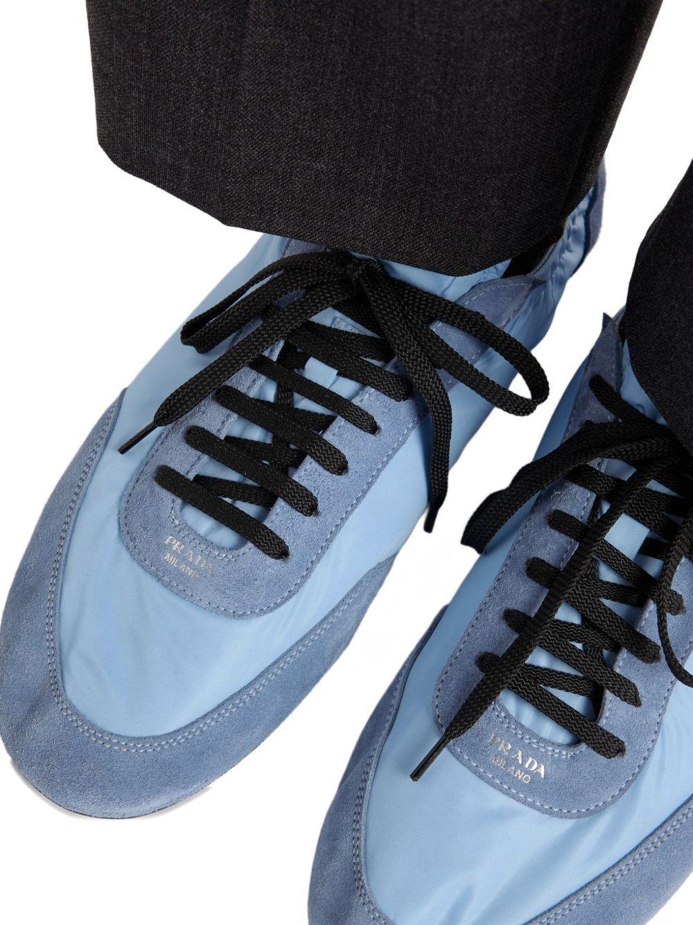 Collapse suede-trimmed sneakers Product Image