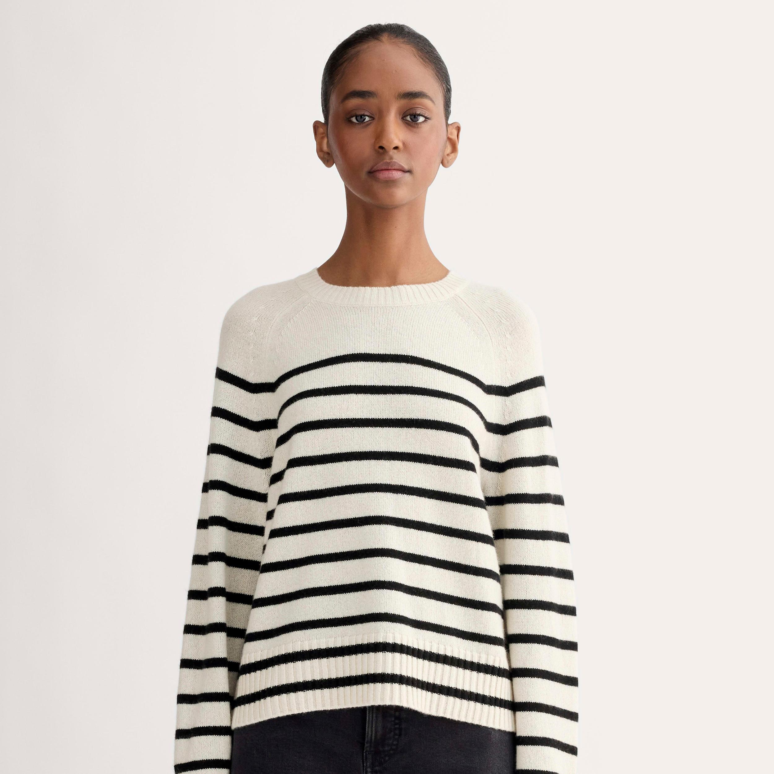 The Boxy Crew in Cashmere Product Image