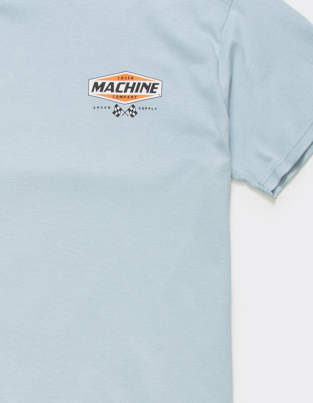 LOSER MACHINE Overdrive Mens Tee - LIGHT BLUE Product Image