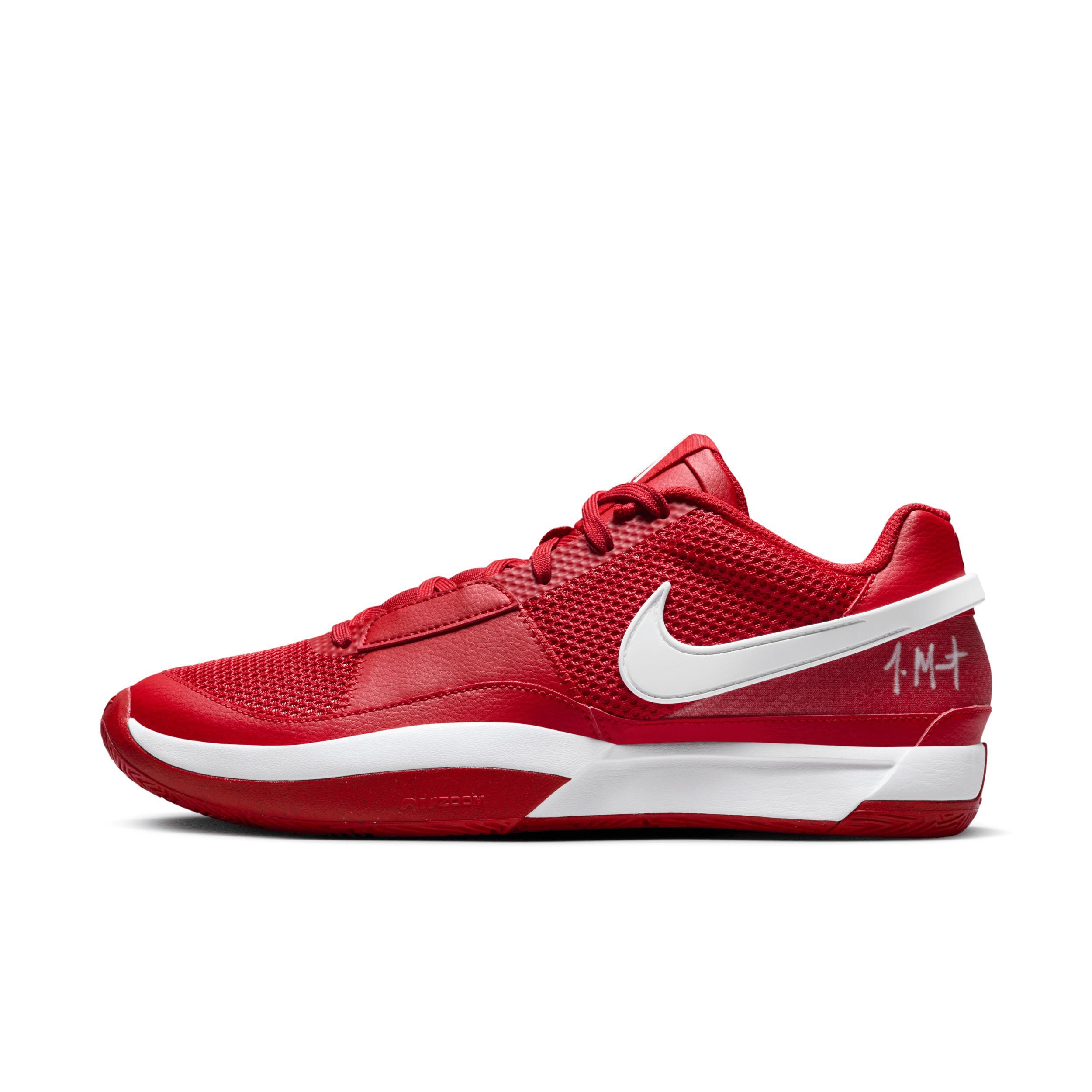 Nike Mens Ja Morant JA 1 TB - Basketball Shoes University Red/White Product Image