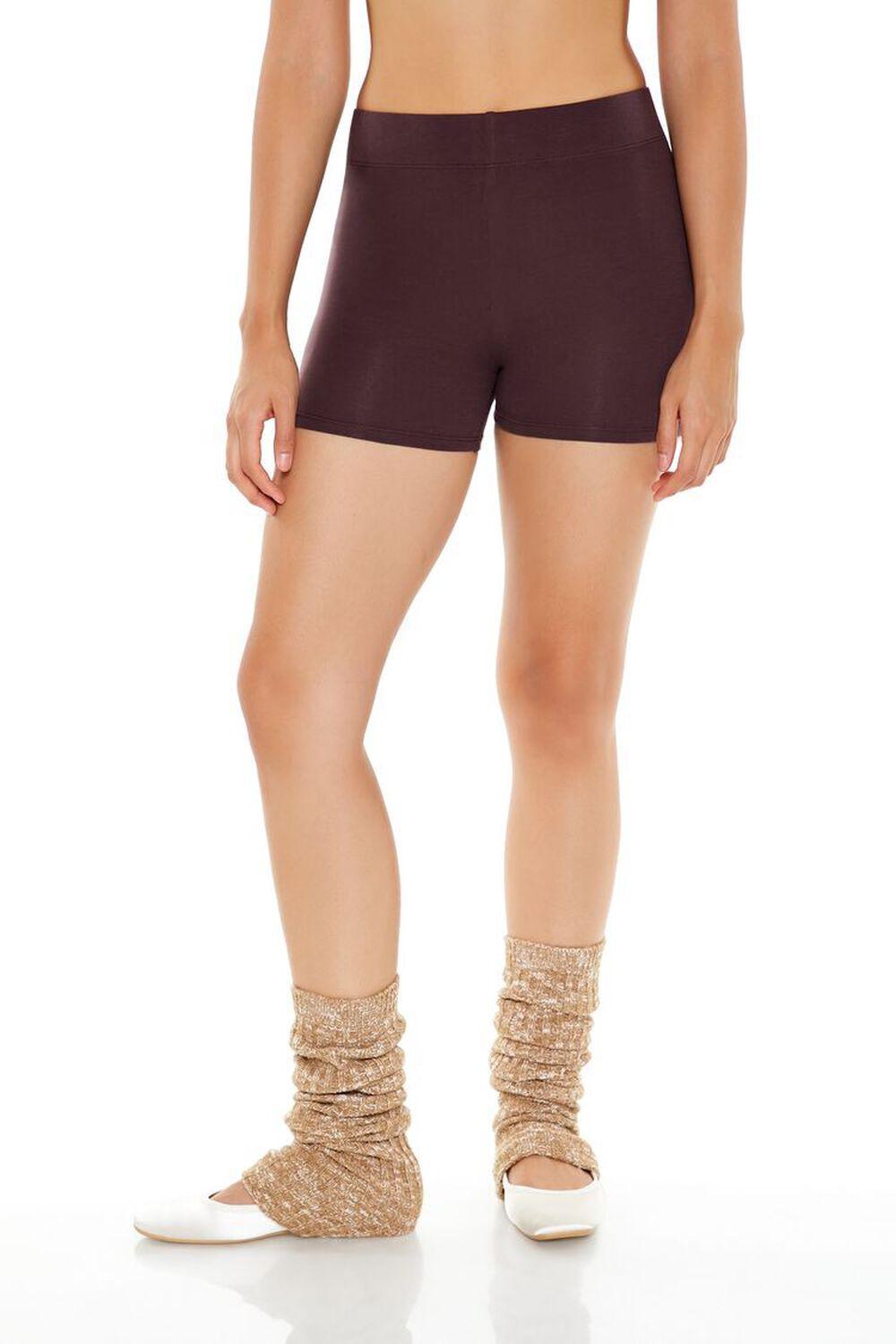 Cotton-Blend Biker Shorts | Forever 21 Product Image