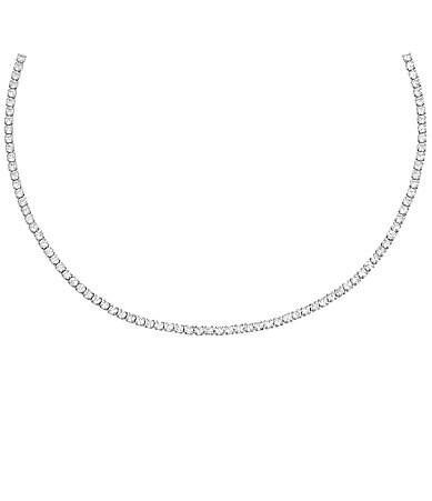 Adinas Jewels Tennis Choker Necklace, 12-15 Product Image