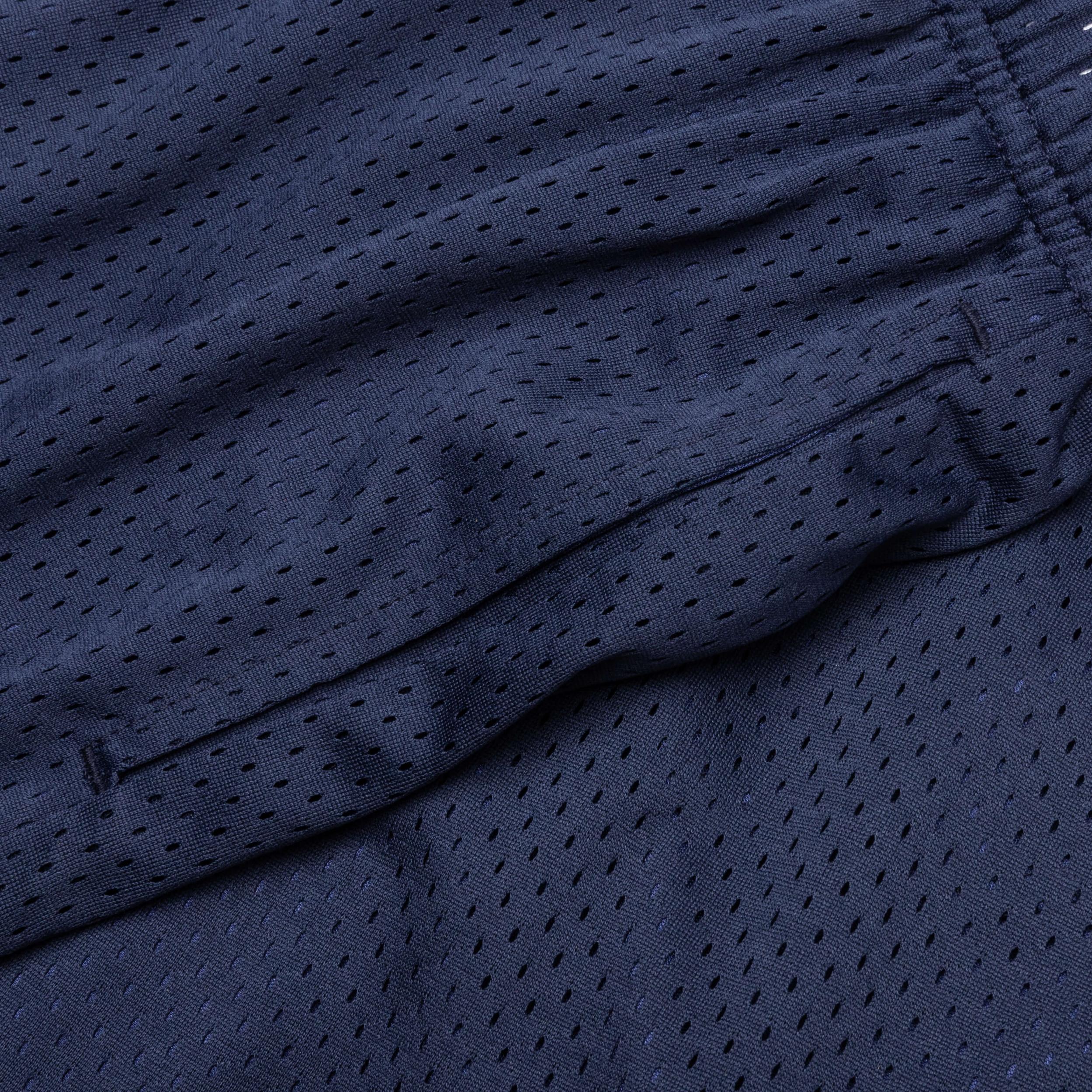 West Mesh Shorts - Navy Male Product Image