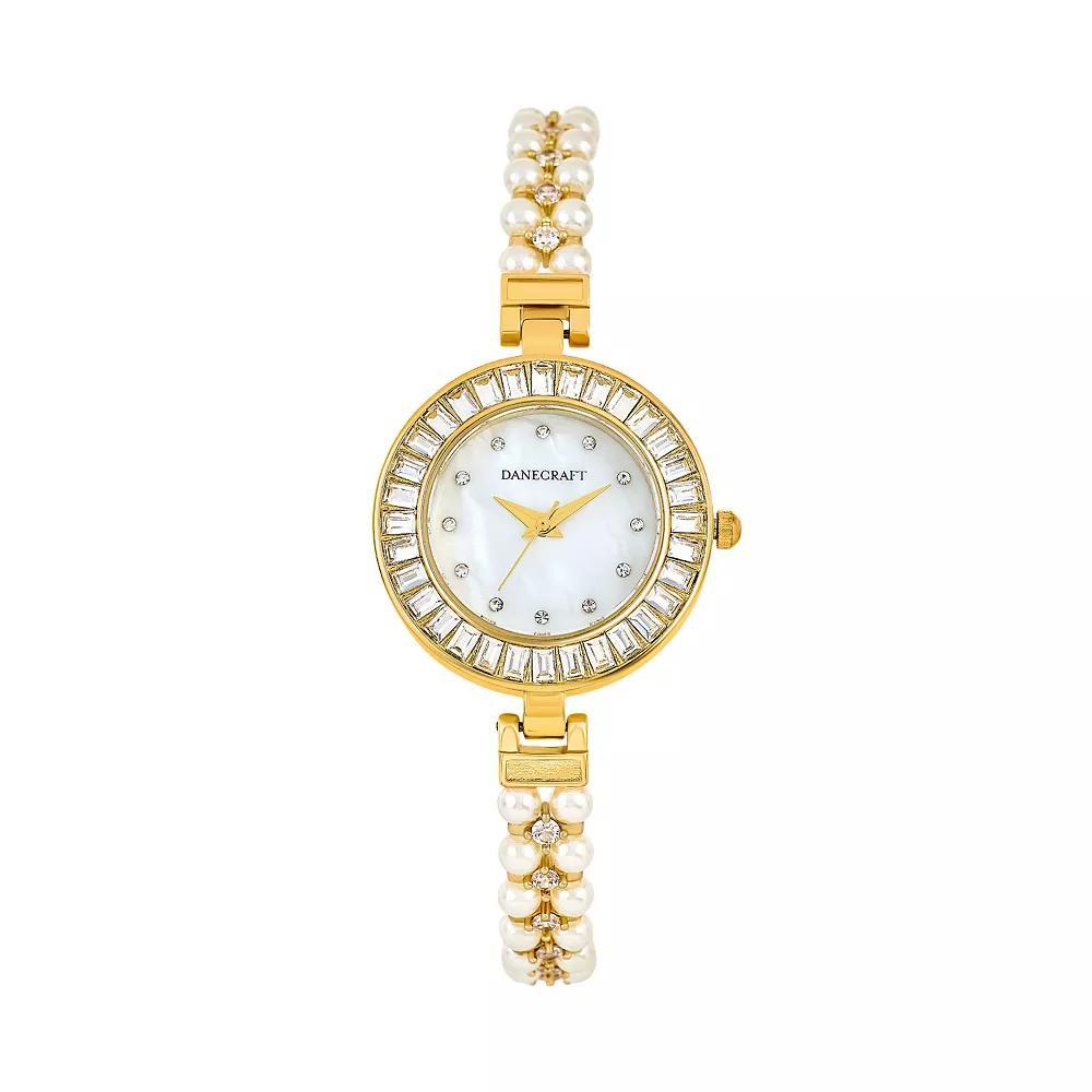 Danecraft Women's Gold Plated Round Watch, Size: 20MM, Silver Tone Product Image
