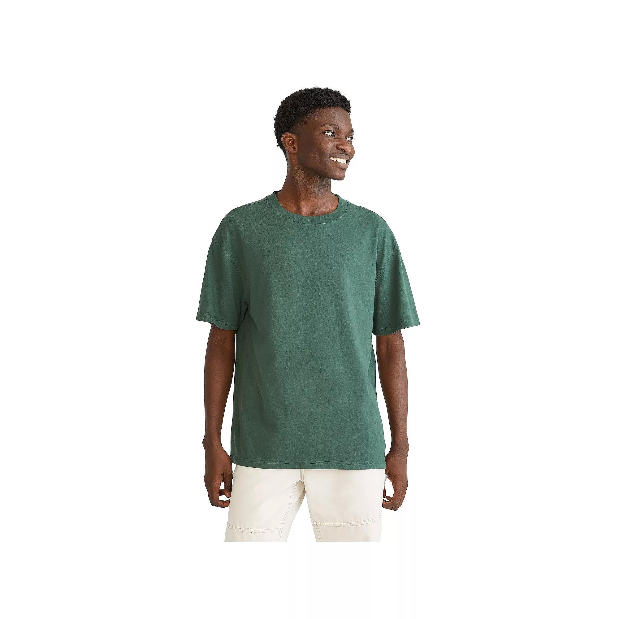 Men's Aeropostale Oversized Tee, Size: Medium, Washed Blue Product Image