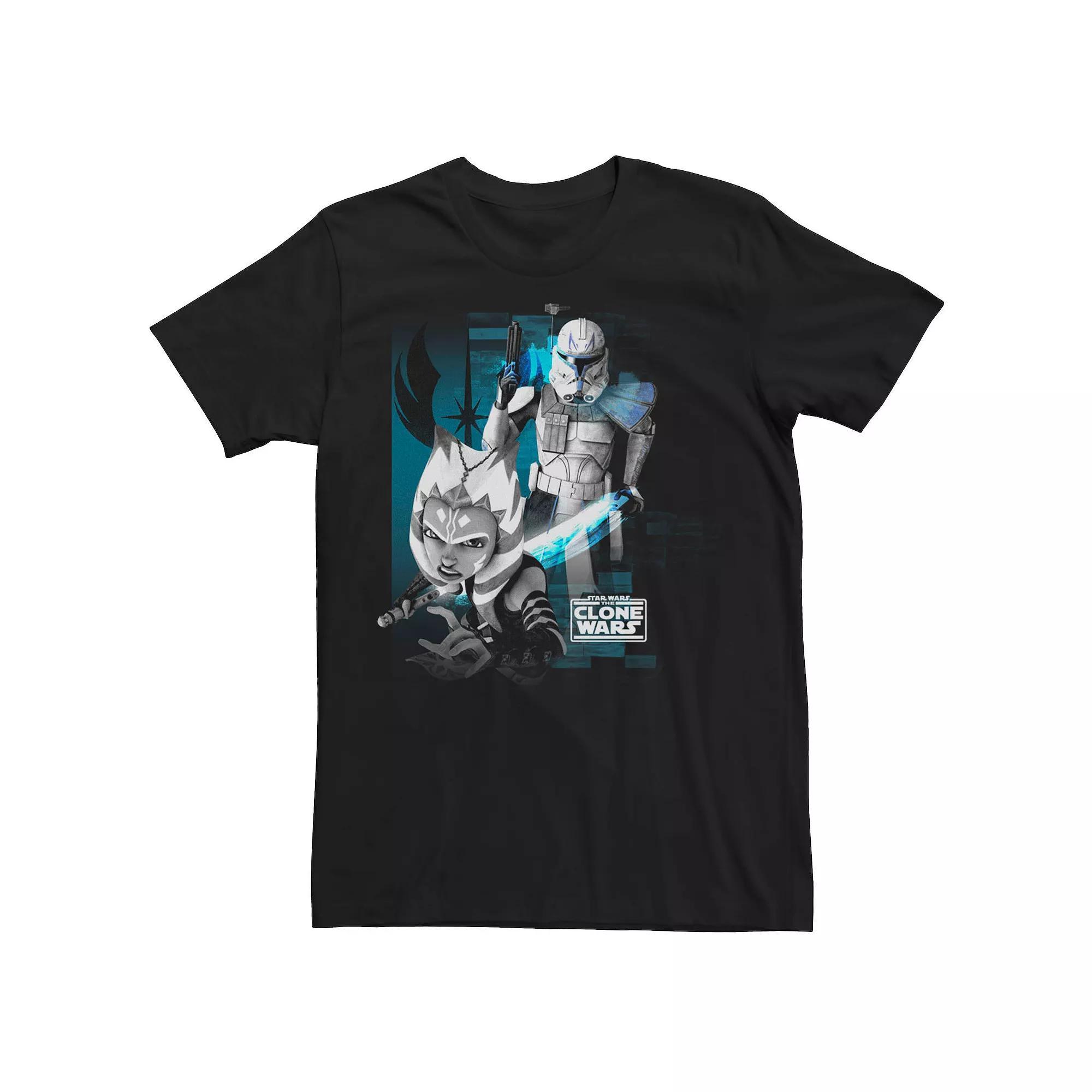 Men's Star Wars Clone Wars Tee, Size: XXL, Black Product Image