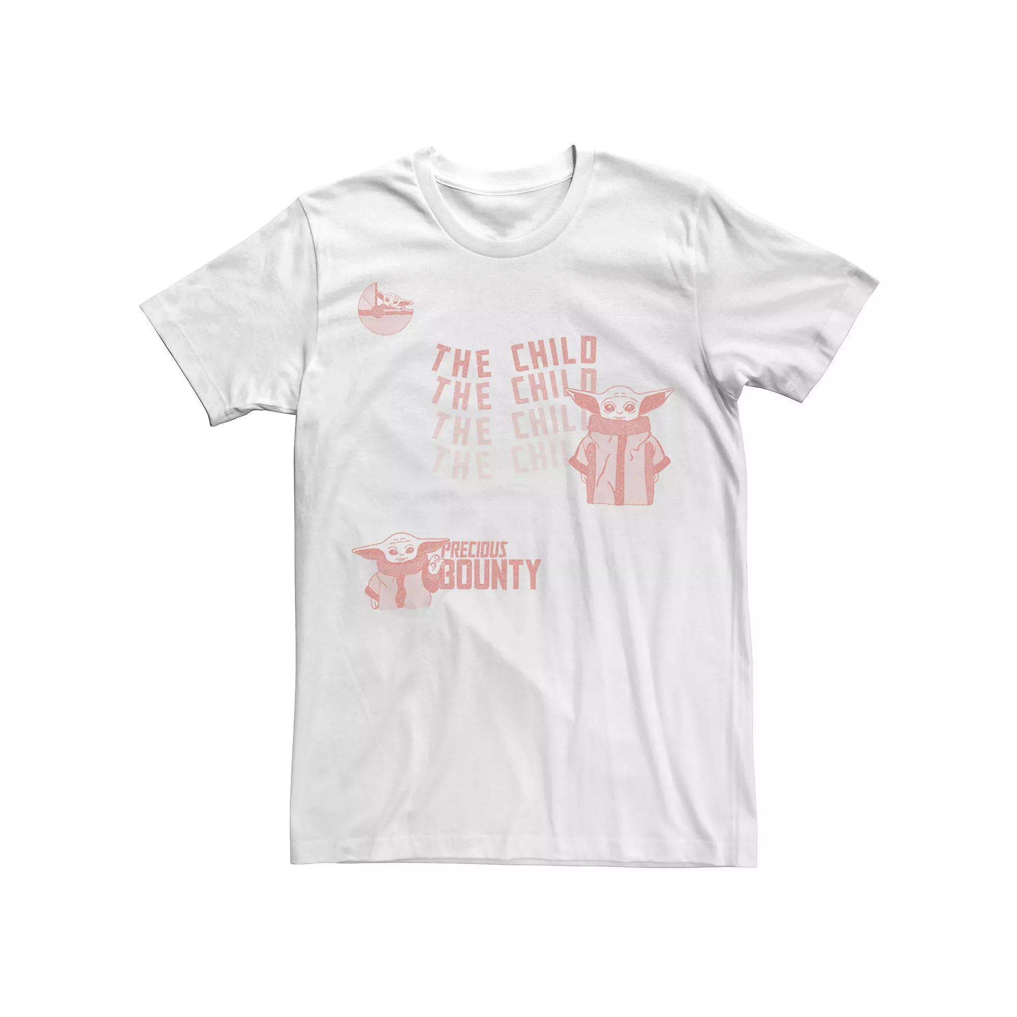 Men's Star Wars The Child Precious Bounty Text Tee, Size: XXL, White Product Image