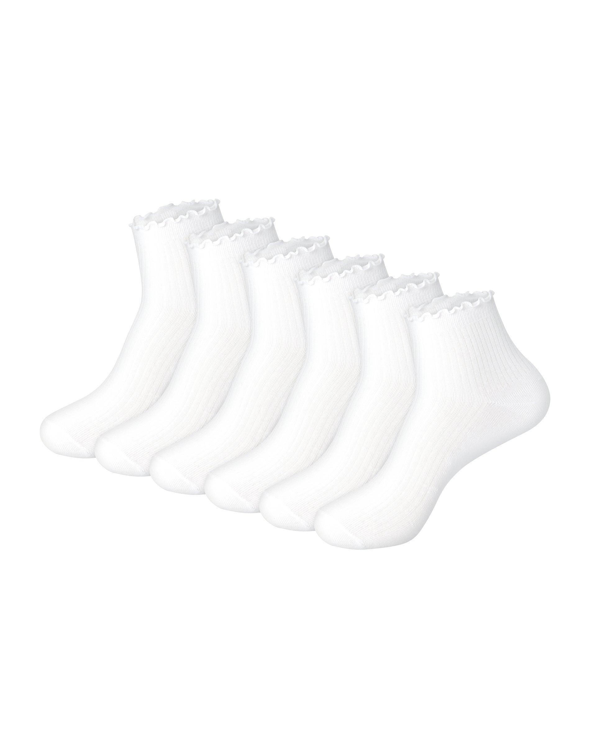 Hanes Originals Womens SuperSoft Ankle Socks, 6-Pairs Navy Rolltop 5-9 Product Image