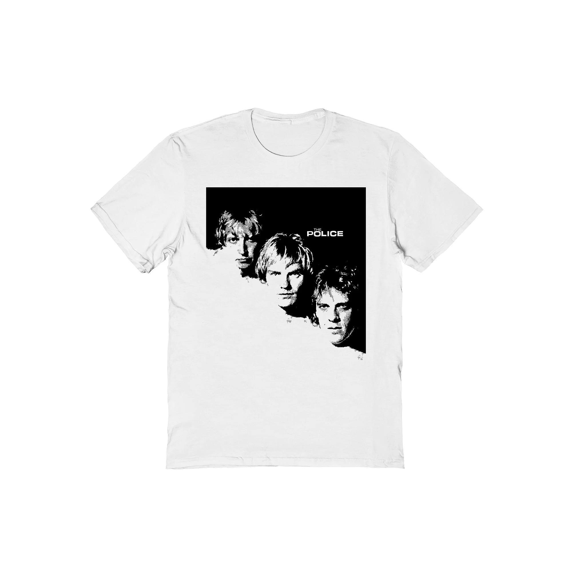 Men's The Police Tee, Size: Large, White Product Image