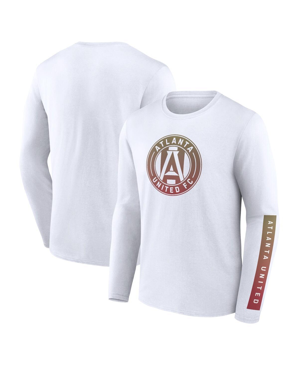 Men's Fanatics Branded White Atlanta United FC Long Sleeve T-Shirt, Size: 4XL, Atu White Product Image