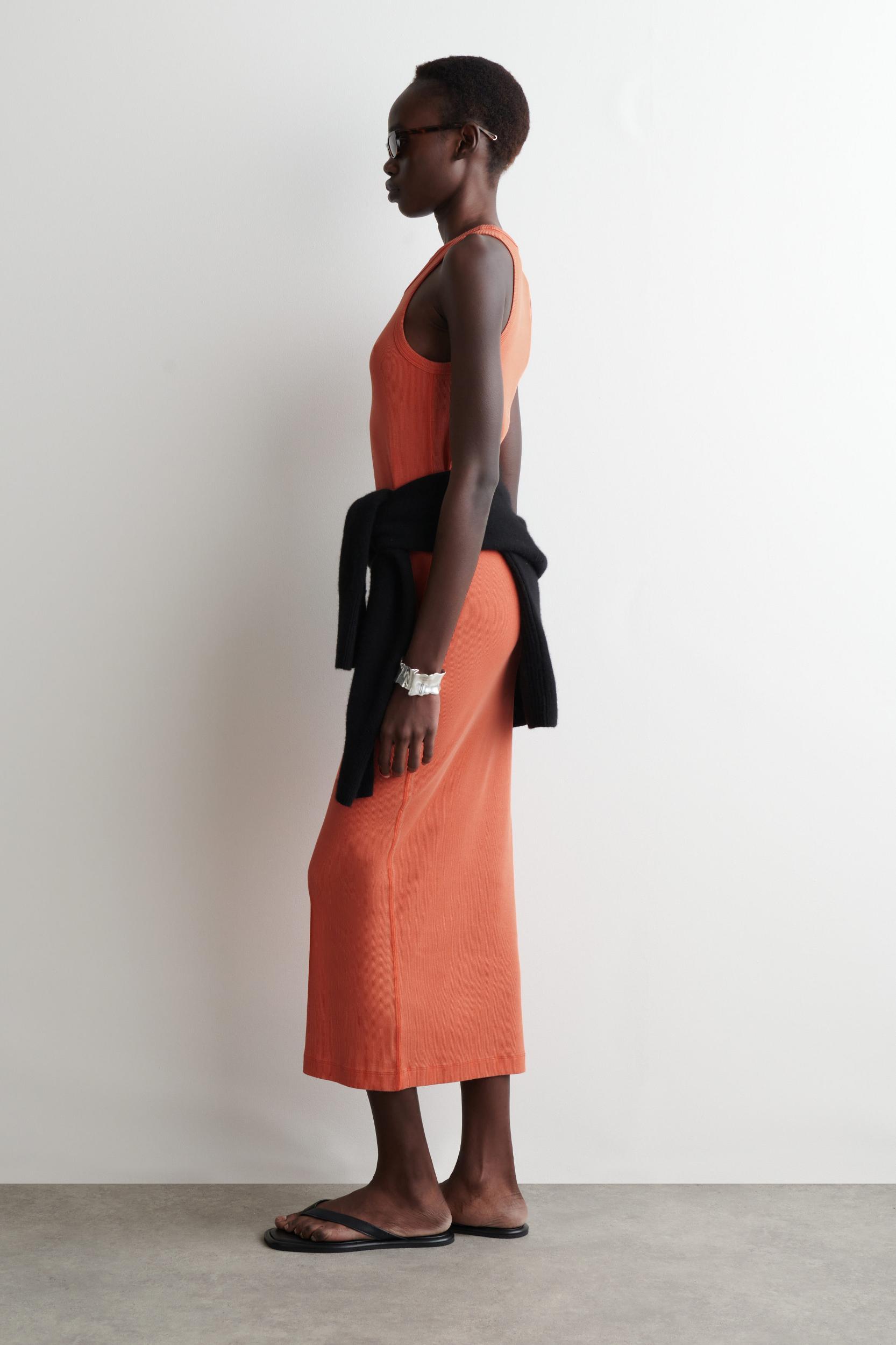 RIBBED TUBE DRESS Product Image