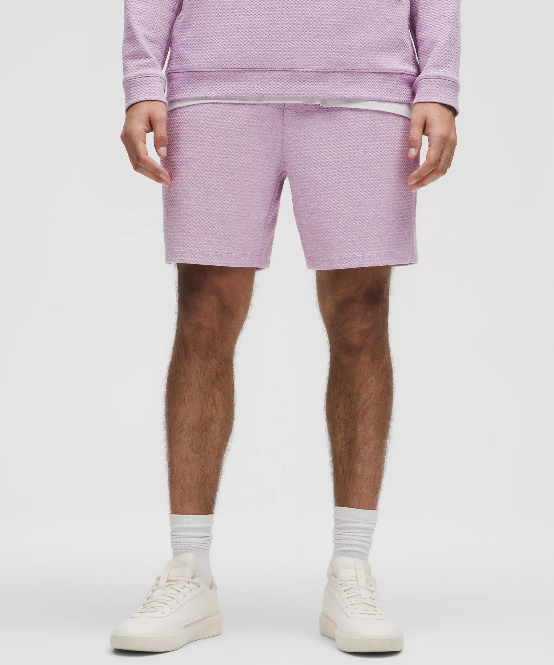 Textured Double-Knit Cotton Short 7" Product Image
