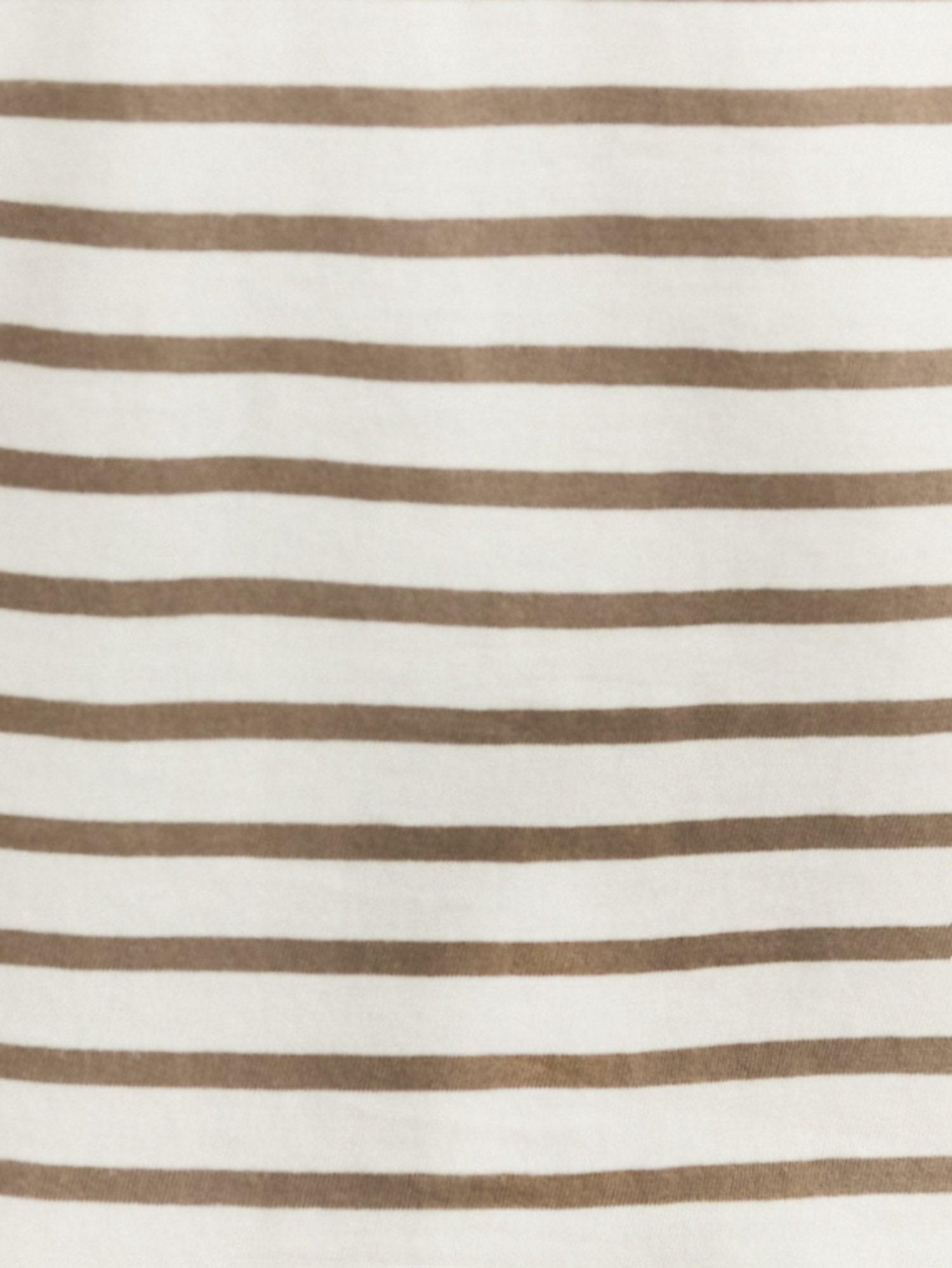 Organic Cotton Striped Muscle Tank Female Product Image
