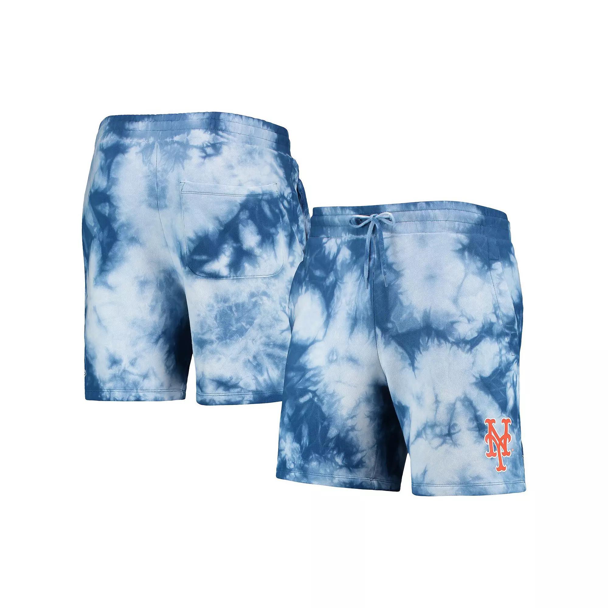 Men's New Era Royal New York Mets Team Dye Shorts, Size: XL, Blue Product Image