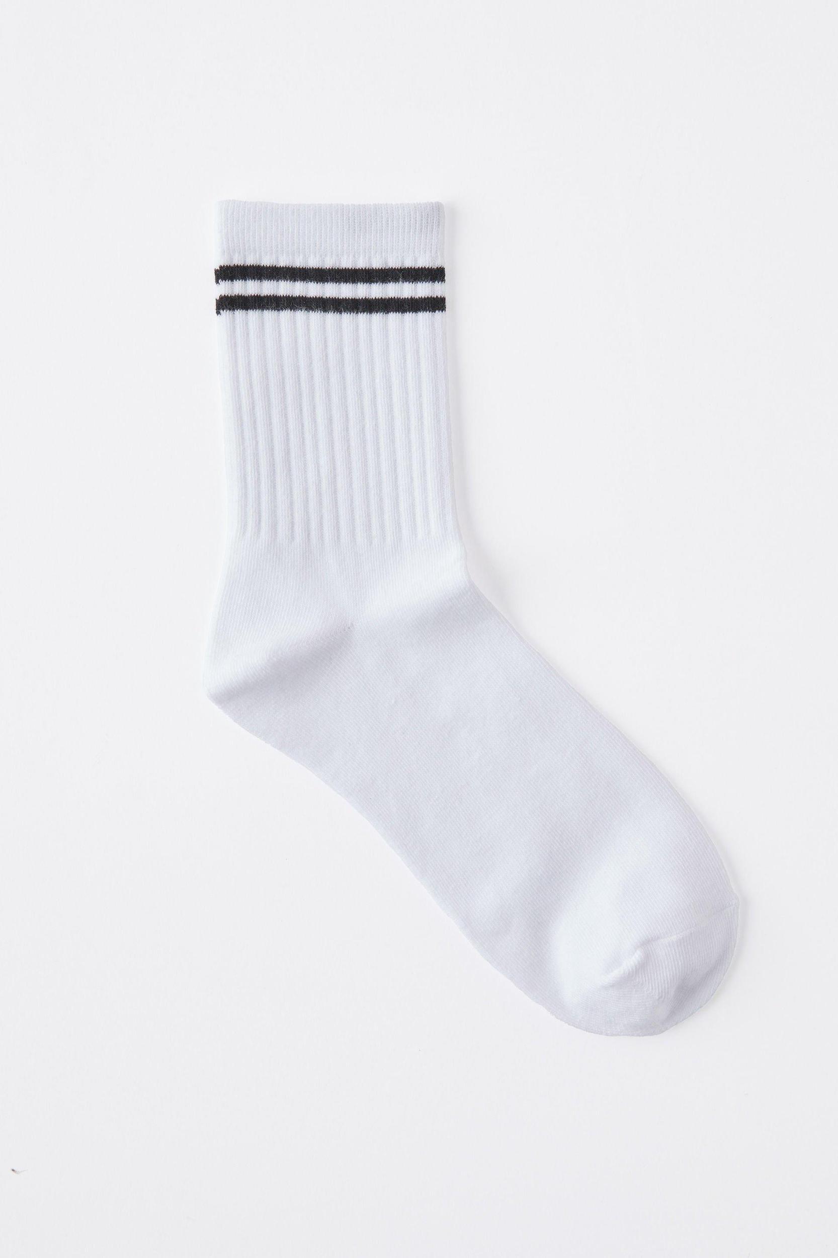 Retro Sporty Crew Sock Product Image