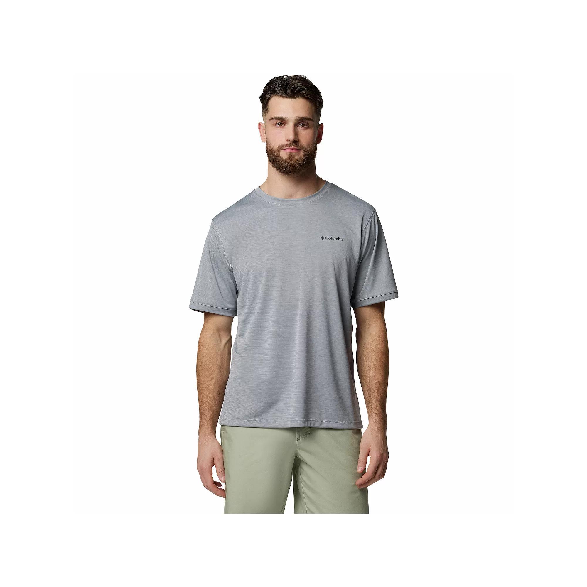 Columbia Men's Sage Peak Knit Short Sleeve Crew Shirt- Product Image