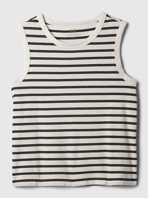 Linen-Blend Tank Top Product Image