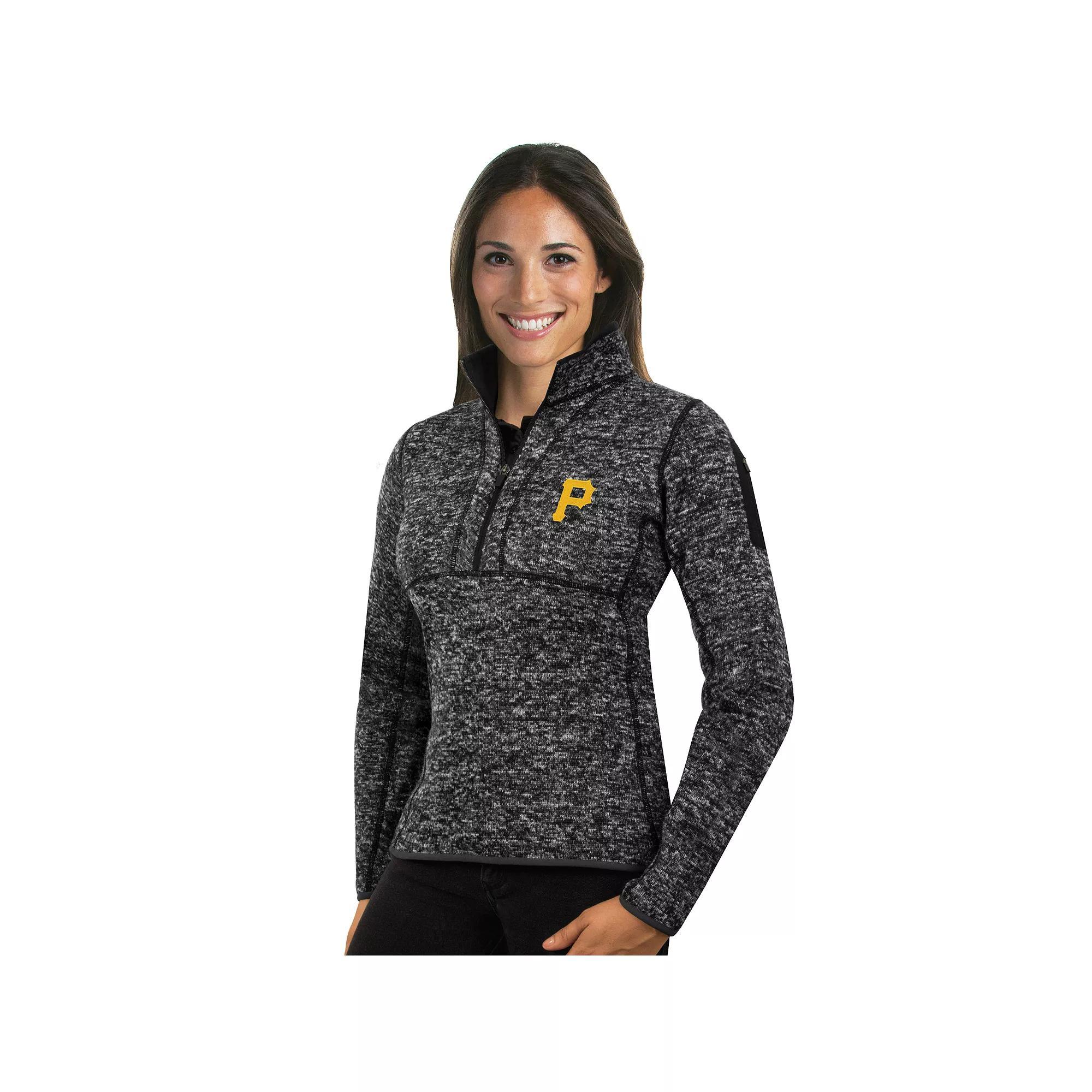 Womens Antigua New York Yankees Fortune Midweight Pullover Sweater Blue Product Image