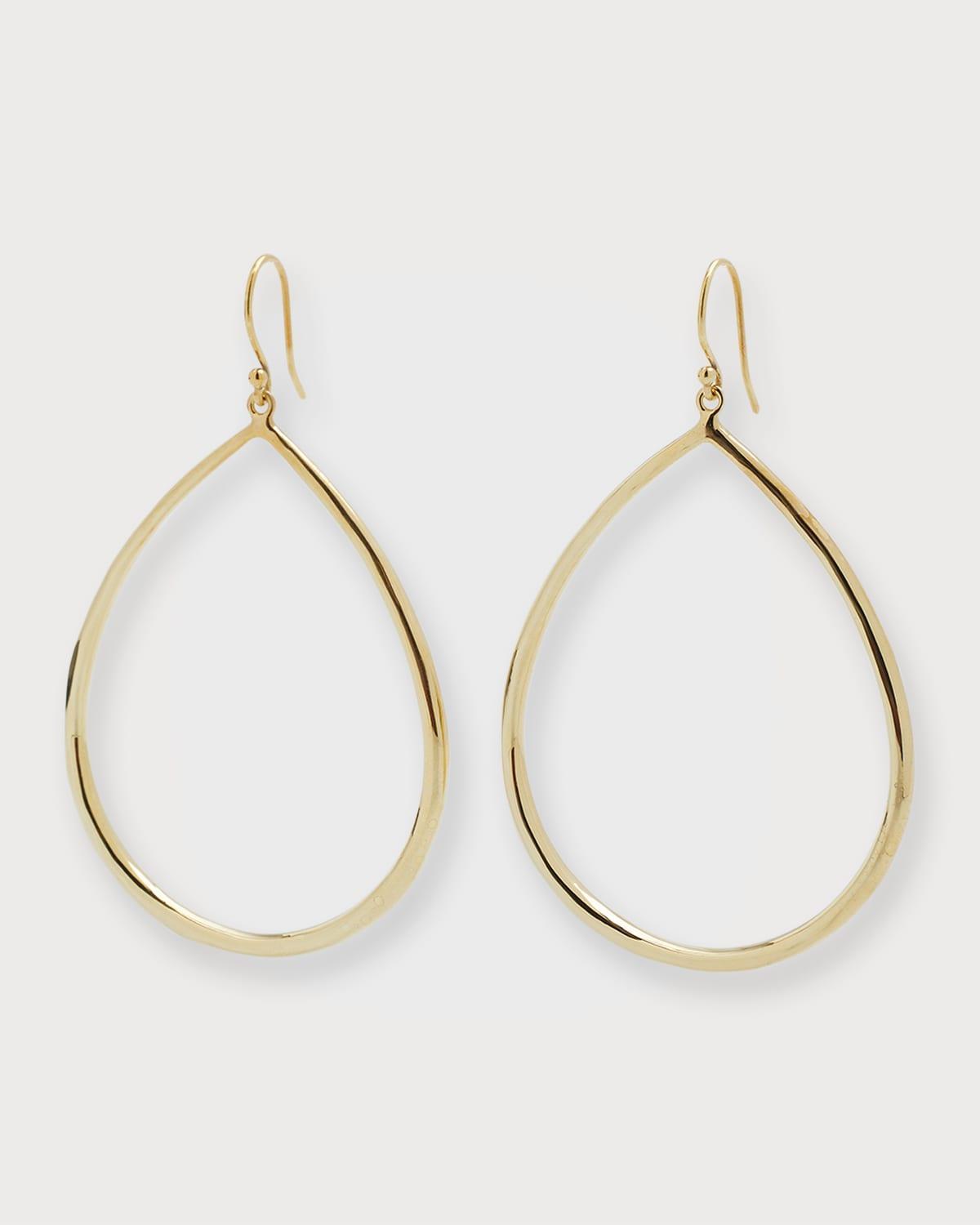 Ippolita 18K Yellow Gold Glamazon Faceted Large Teardrop Earrings Product Image
