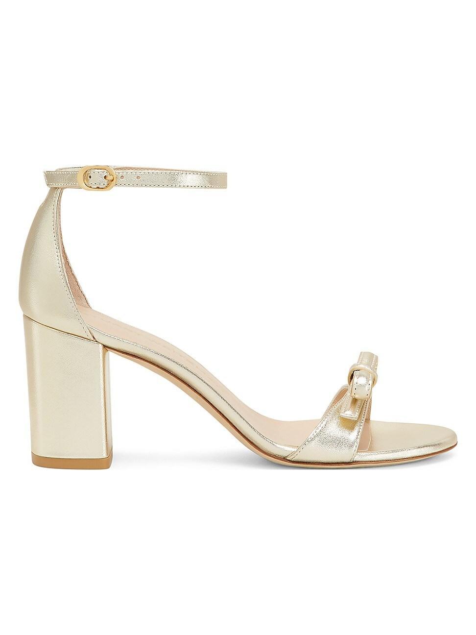 Stuart Weitzman Womens Nudist Felicity 75 Block Sandals Product Image