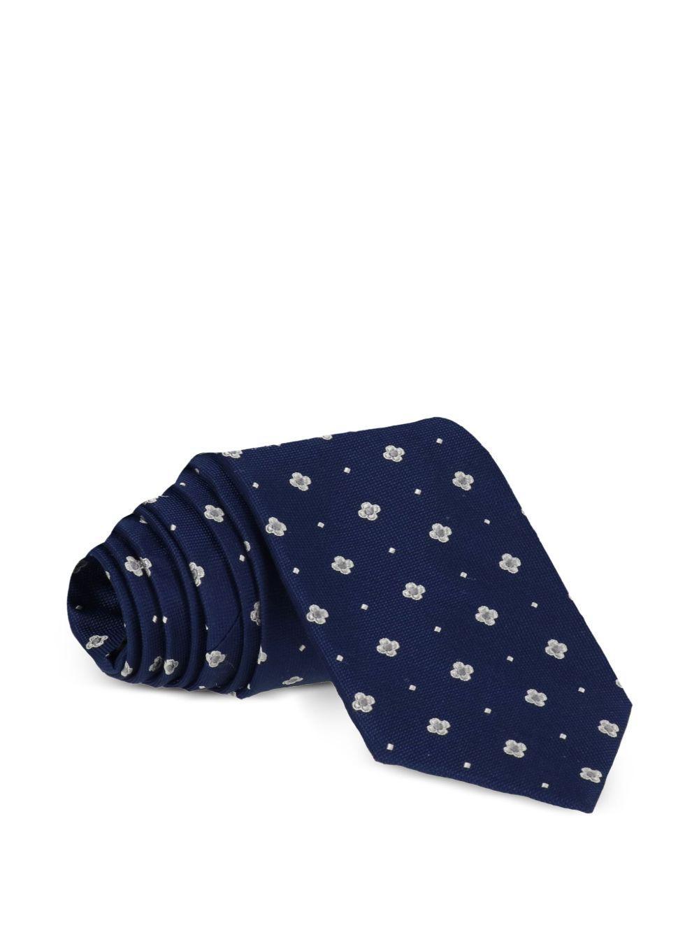 patterned-jacquard tie Product Image