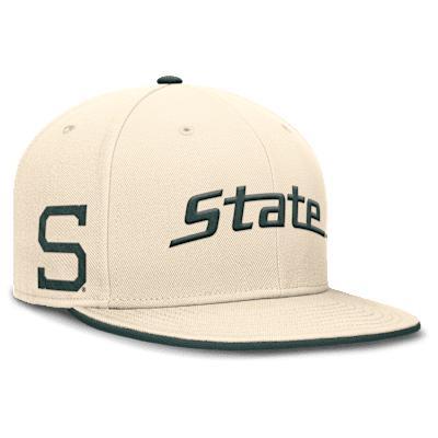Michigan State Spartans Primetime True Nike Men's Dri-FIT College Fitted Hat Product Image