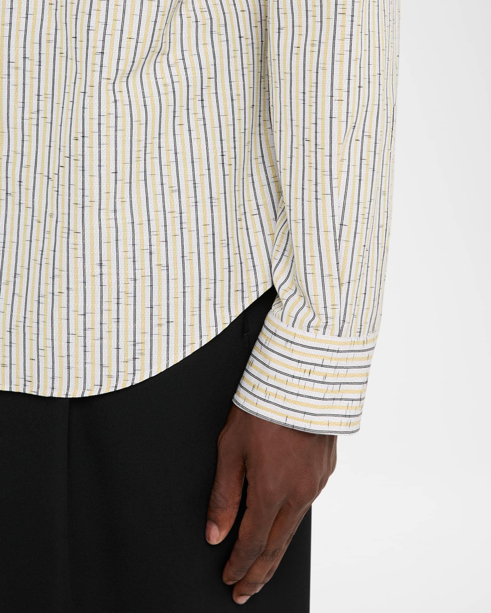 Men's Stripe Pocket Sport Shirt Product Image